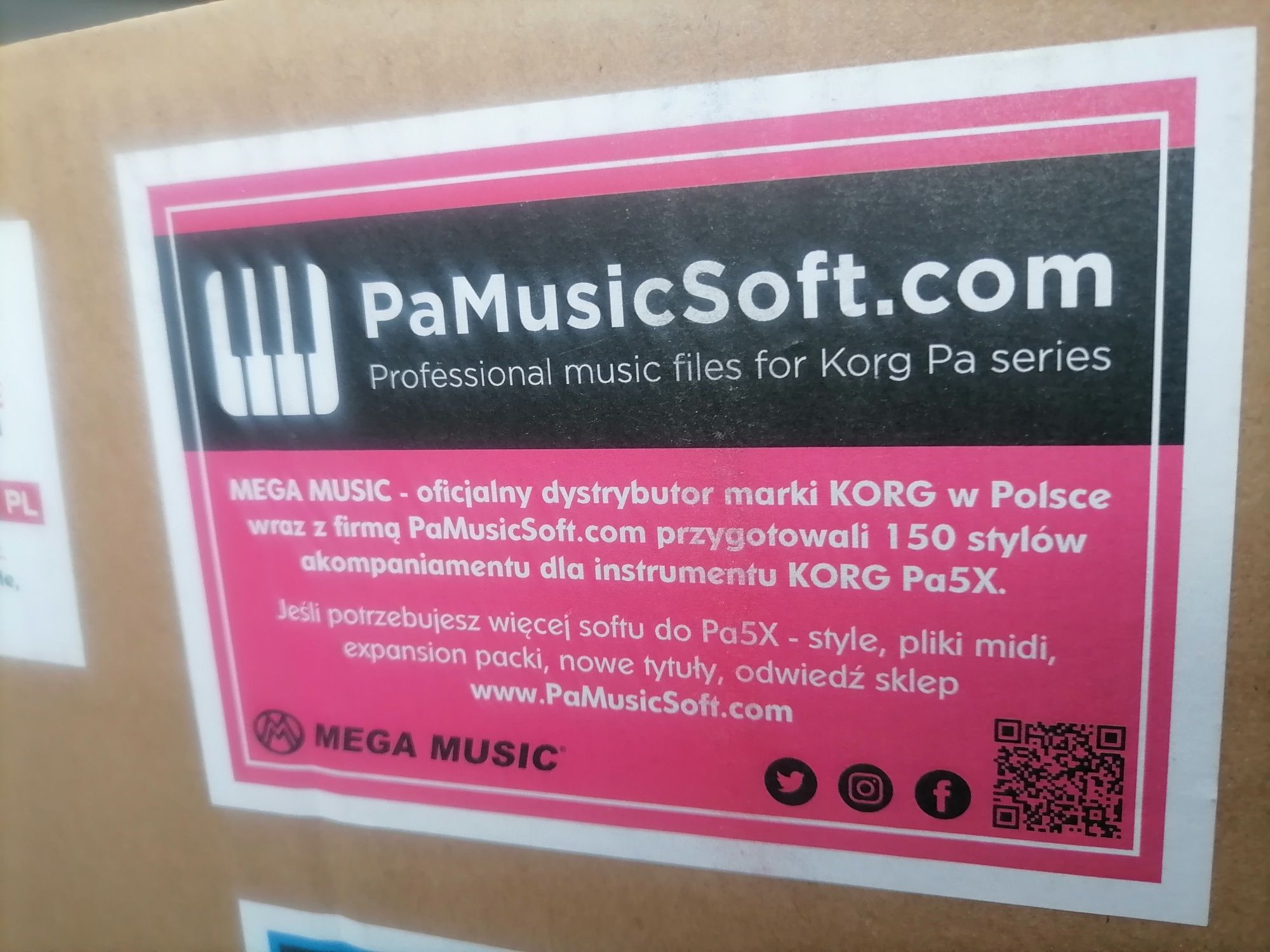 Korg Pa5x 61 Nowy! Nie wyjmowany z kartonu!!