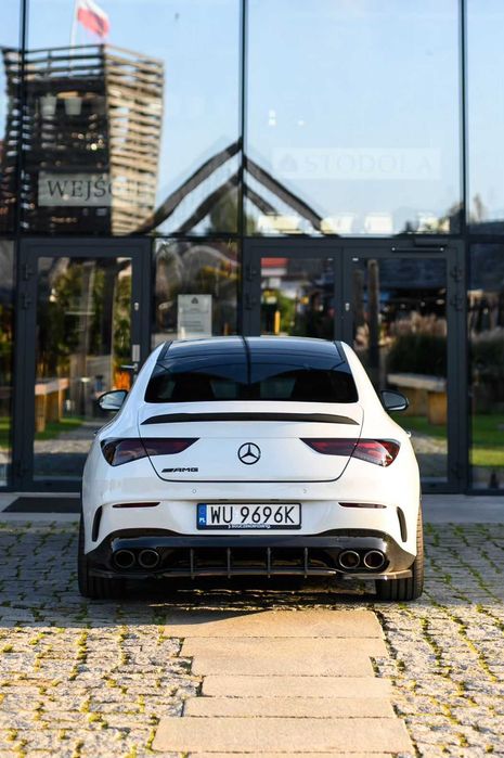 Auto do ślubu – Mercedes CLA 35 AMG biały