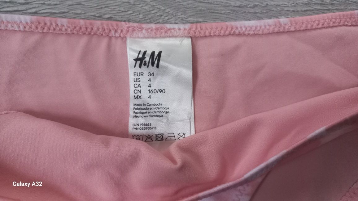 H&M Strój kąpielowy 34 38 bikini kostium kąpielowy