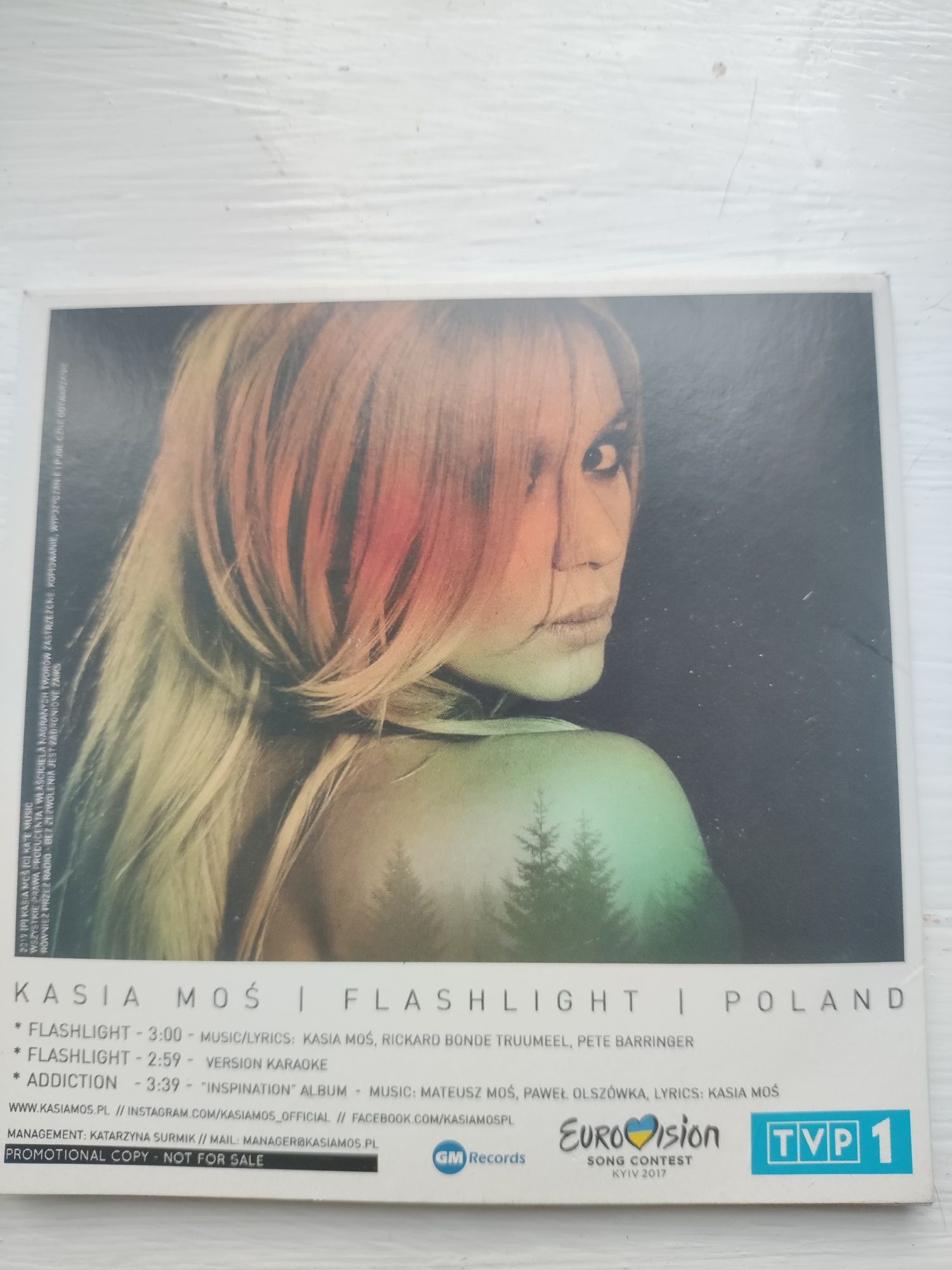 DVD Диски Kasia Moś – Flashlight і ALICIA KEYS