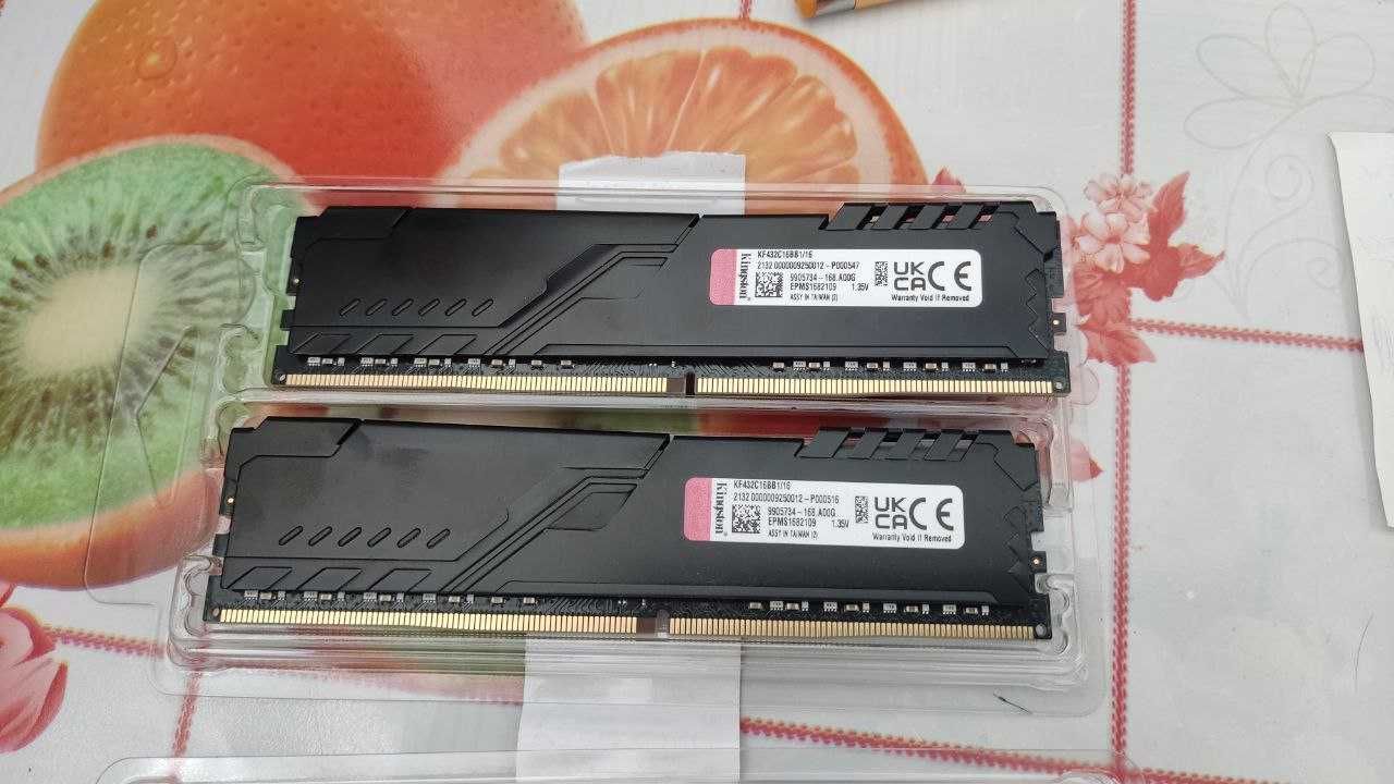 Kingston Fury DDR4 32ГБ 3200 Beast Оперативна памʼять до ПК