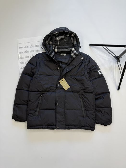 Burberry Puffer Jacket / пуховик-жилетка бьорбері