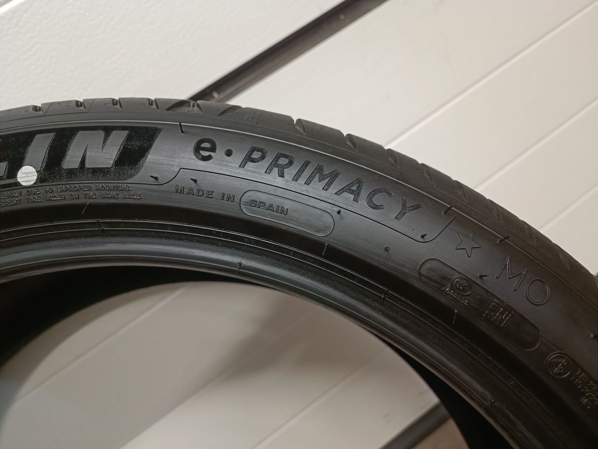 Nowa opona Michelin E Primacy 245/40/20