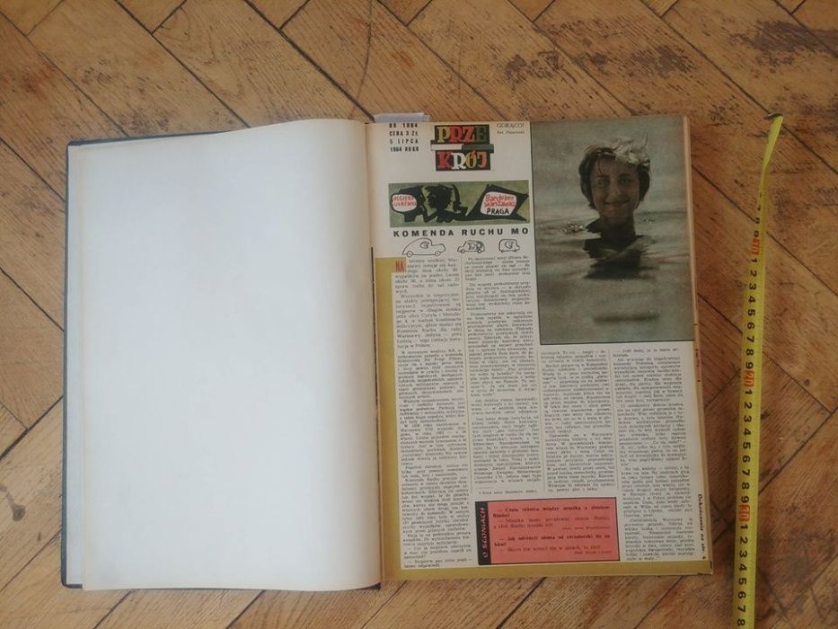 Przekrój miesięcznik - cały rocznik 1964 twarda oprawa