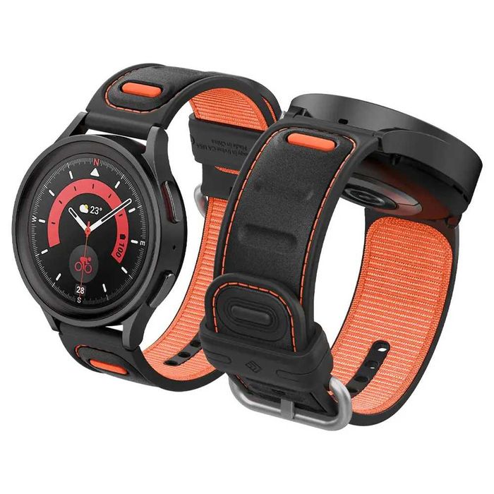 Ремешок Caseology Athlex Band для Galaxy Watch 4/5/6 - Active Orange