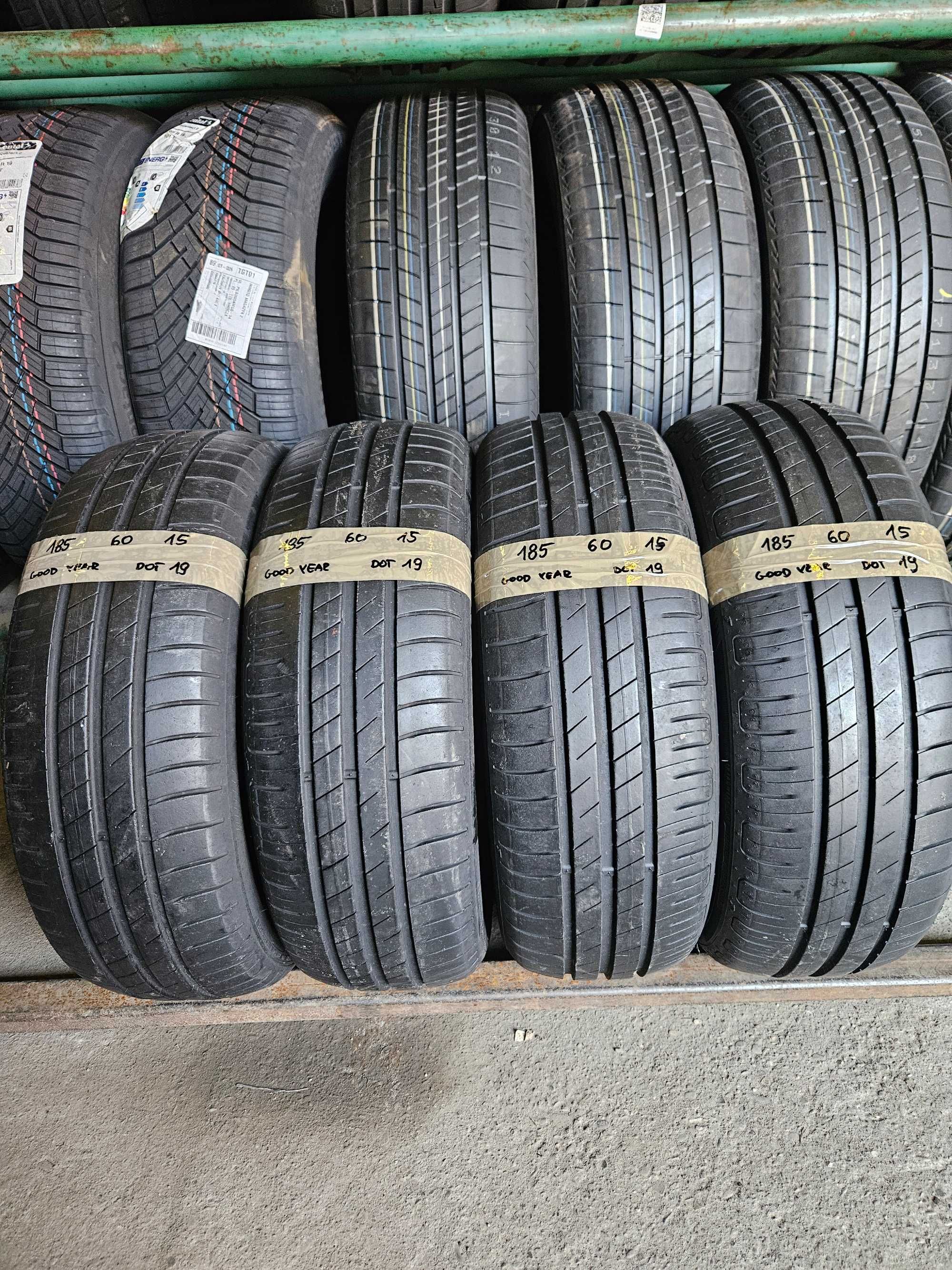 4szt Opona Goodyear Efficient Grip Performance 185/60R15 lato używana