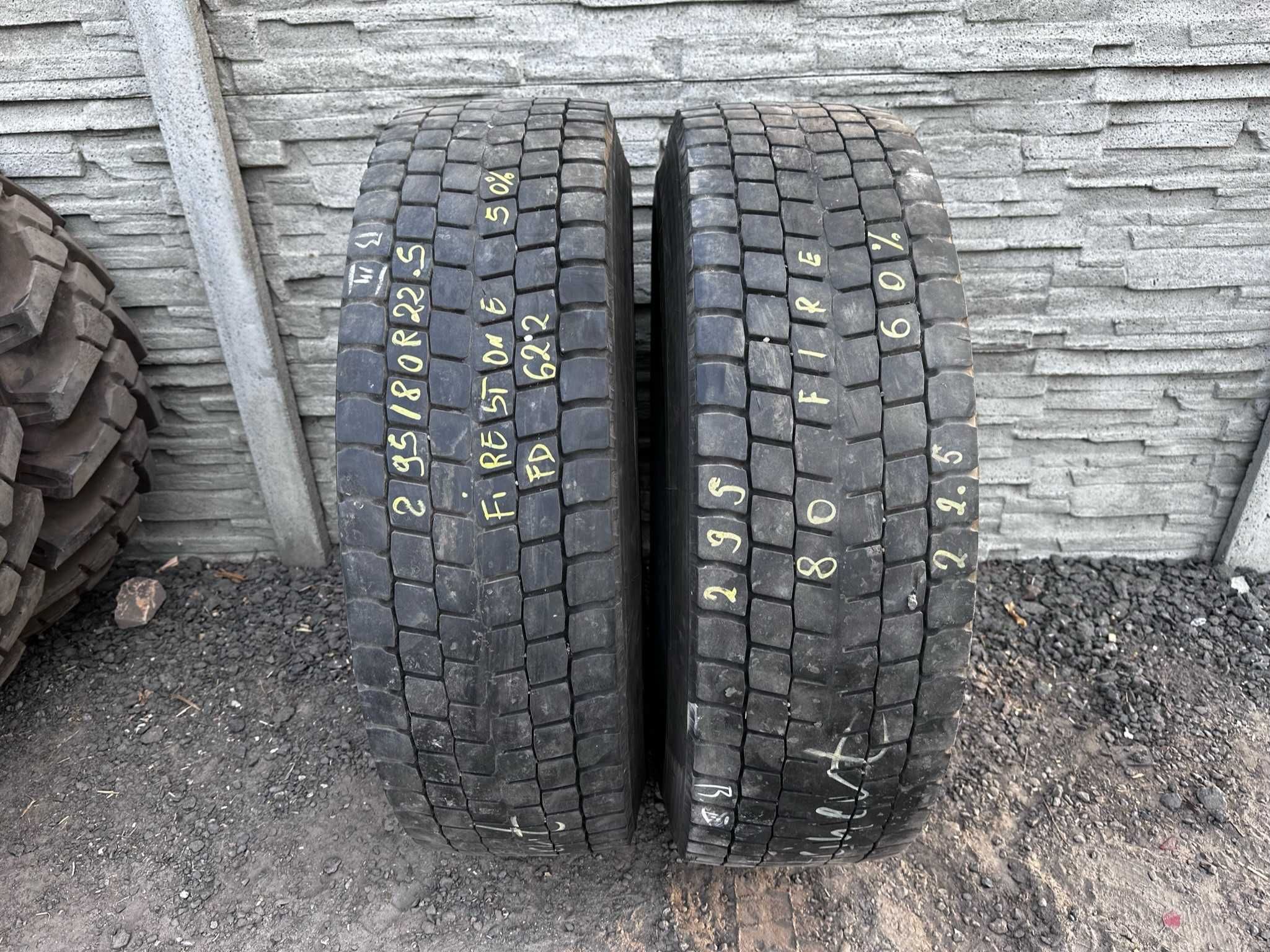 OPONY Ciężarowe Napędowe 295/80R22.5 152/148M FIRESTONE FD622 M+S (60%