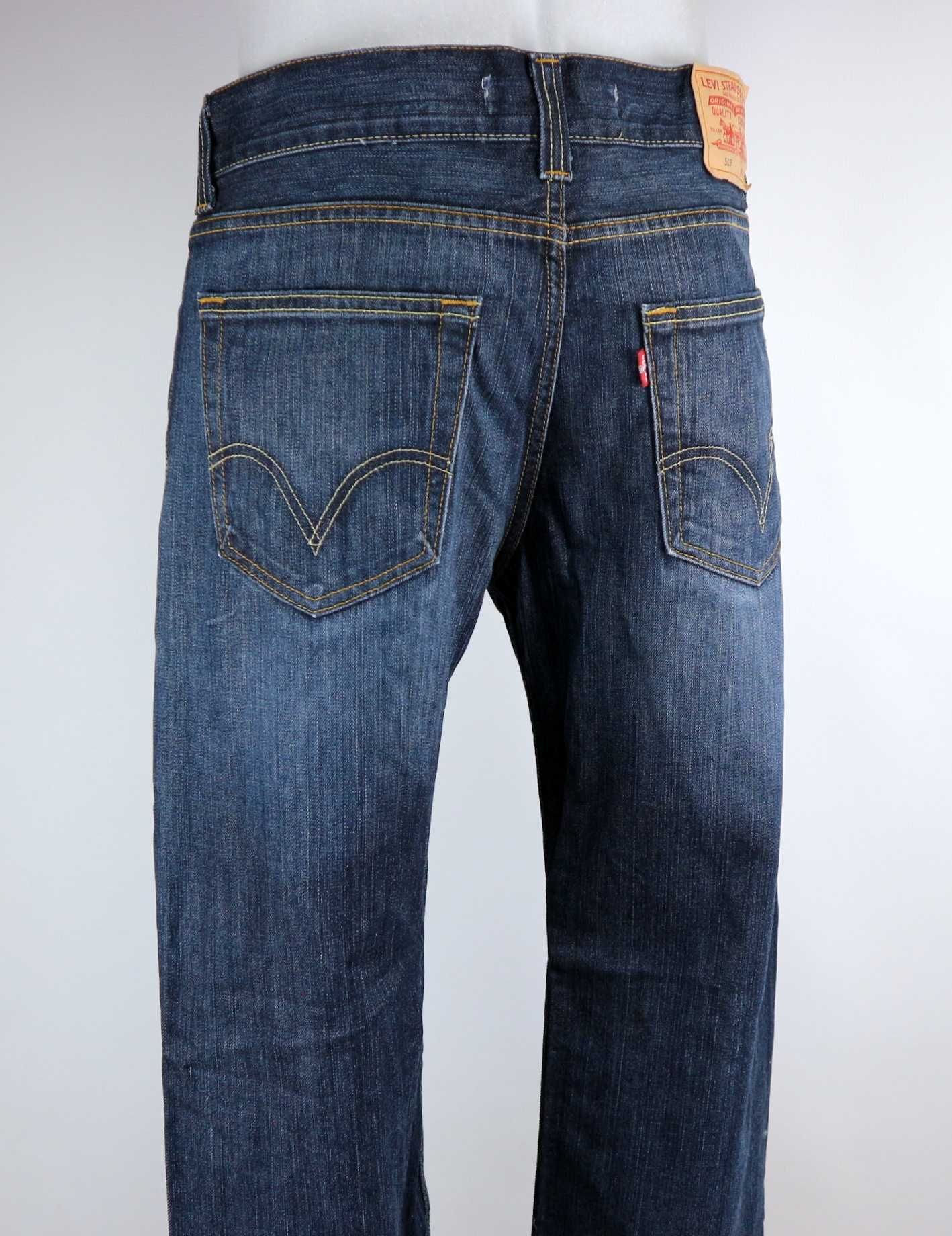 Levis 509 spodnie jeansy W34 L32 pas 2 x 46 cm