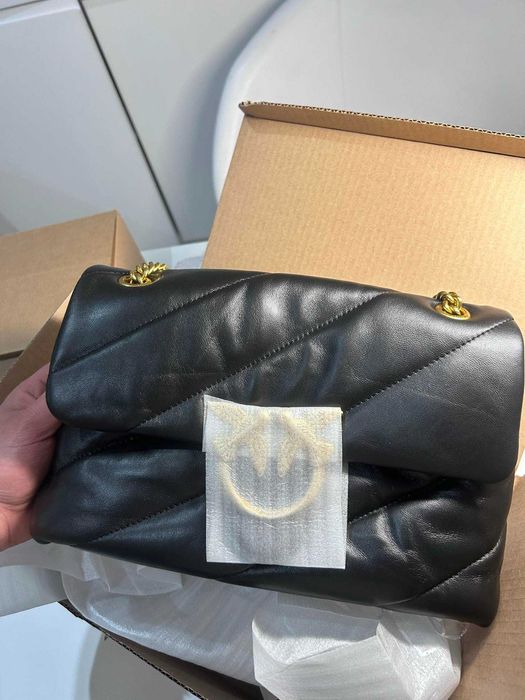 Torebka Pinko Love One Classic Puff Max Quilt -NOWA ,Skan NFC !