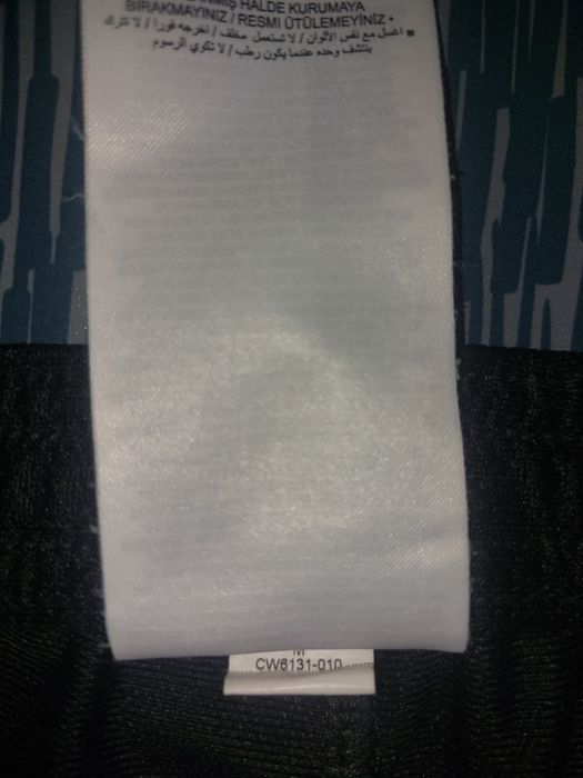 Calças de treino Nike Dri-FIT Pretas Tamanho M