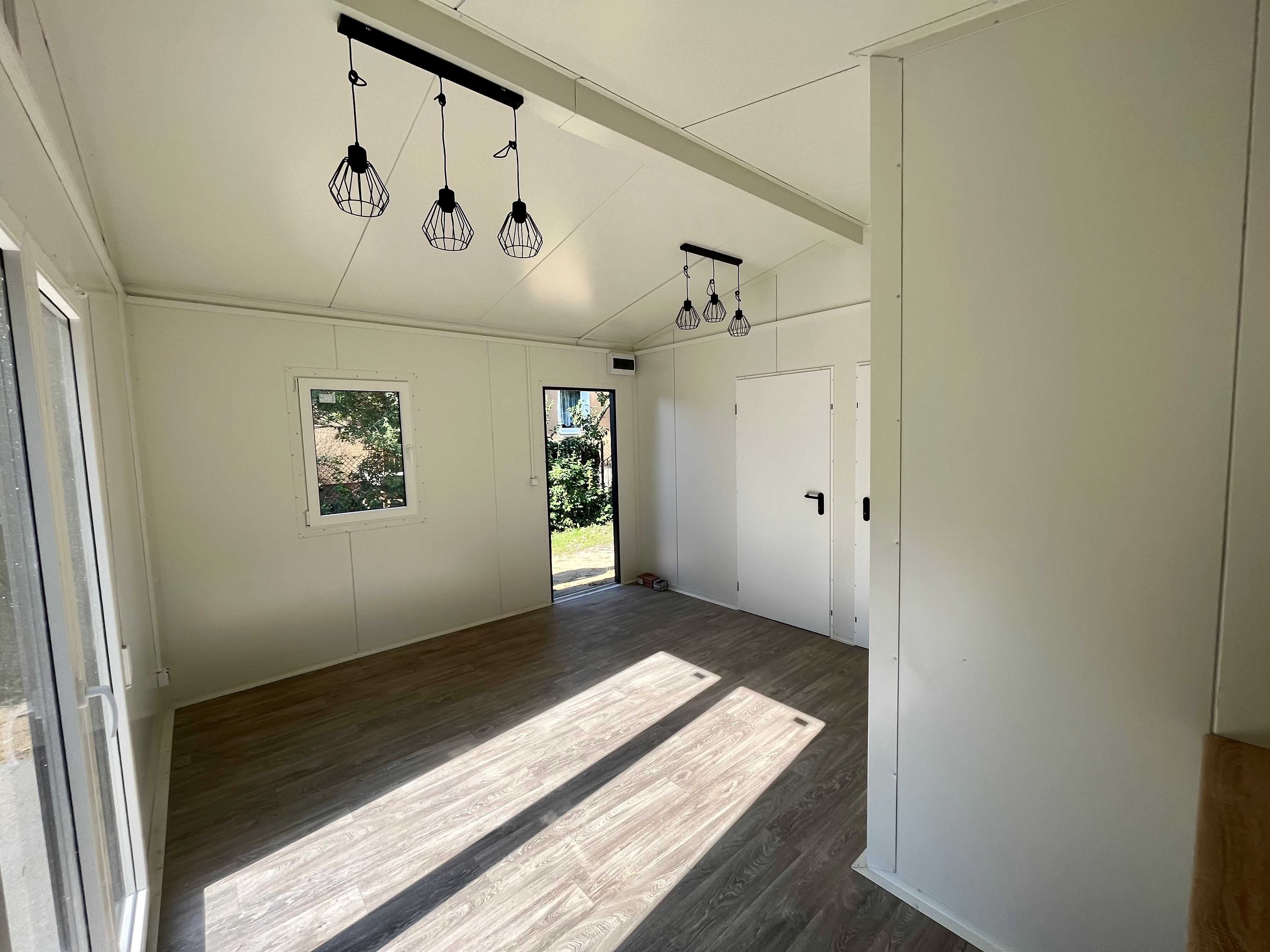 Domek letniskowy/całoroczny całoroczny 7x5 (35m2) - wyposażony
