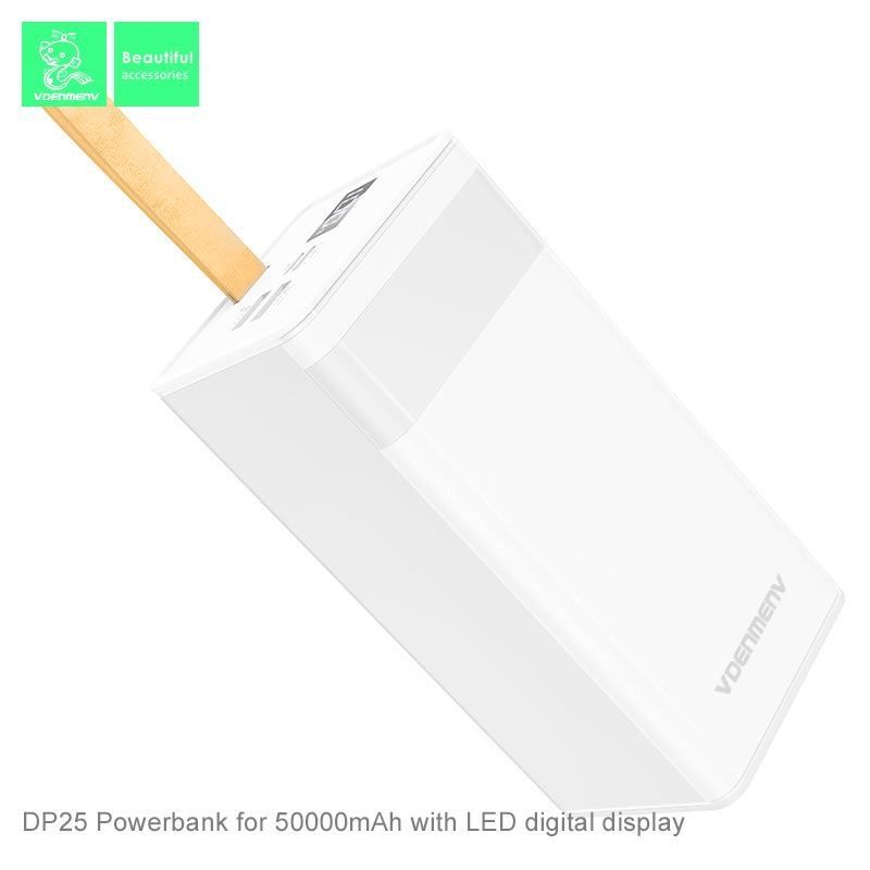 Портативная зарядка, power bank, павербанк на 50000 mAh