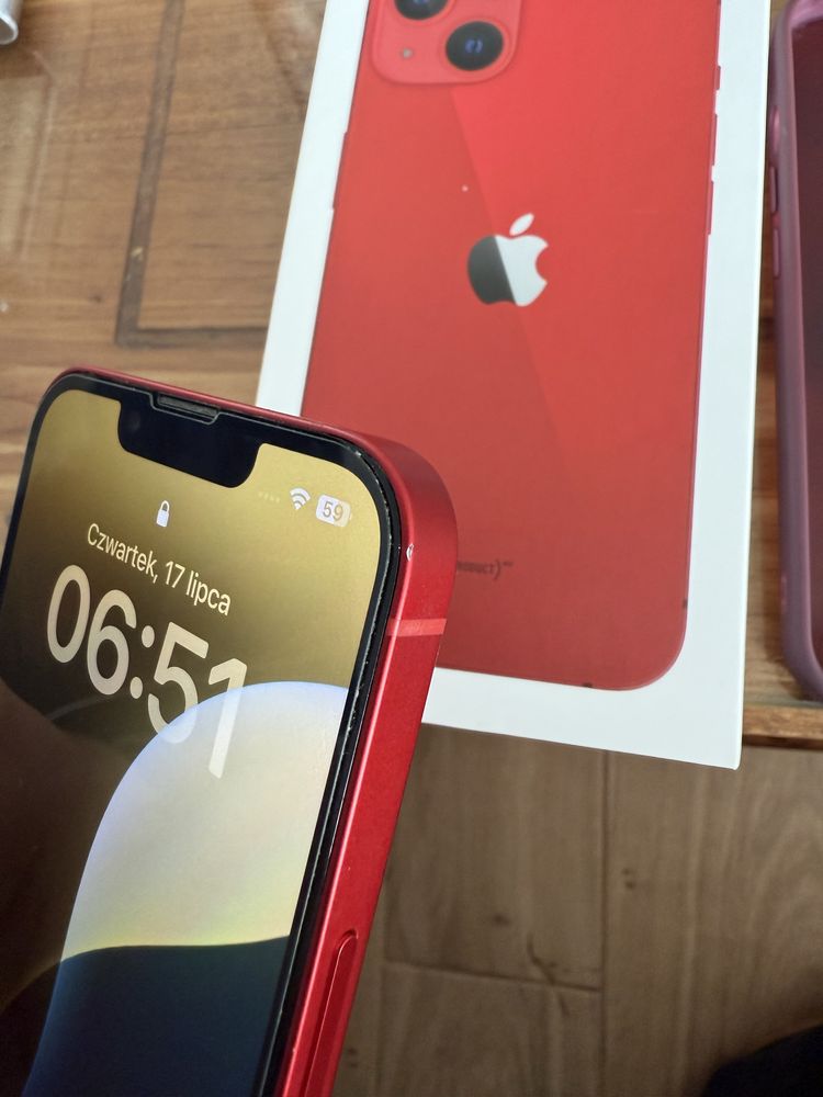 Iphone 13 z org pudelkiem+2 obudowy i 2 szkla hartowane