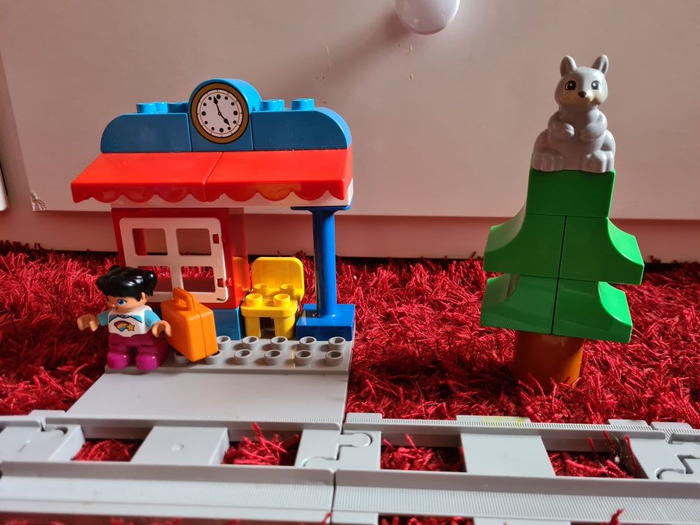 Lego duplo pociagi 2 lokomotywy