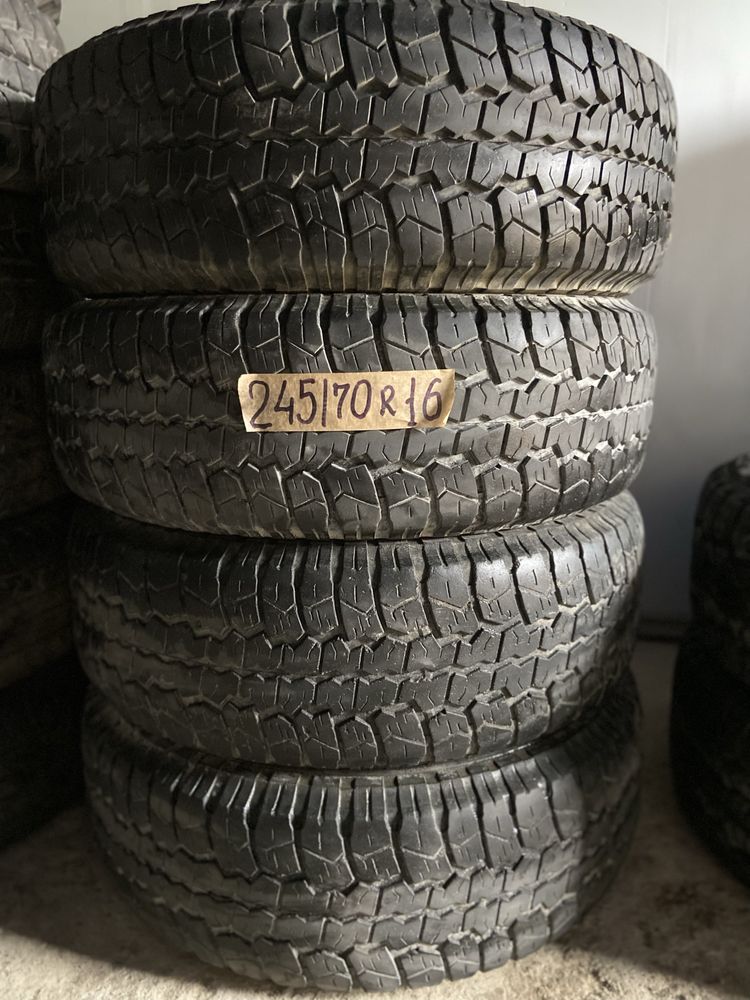Продам 245/70 р16 М+S комплекти,пари.