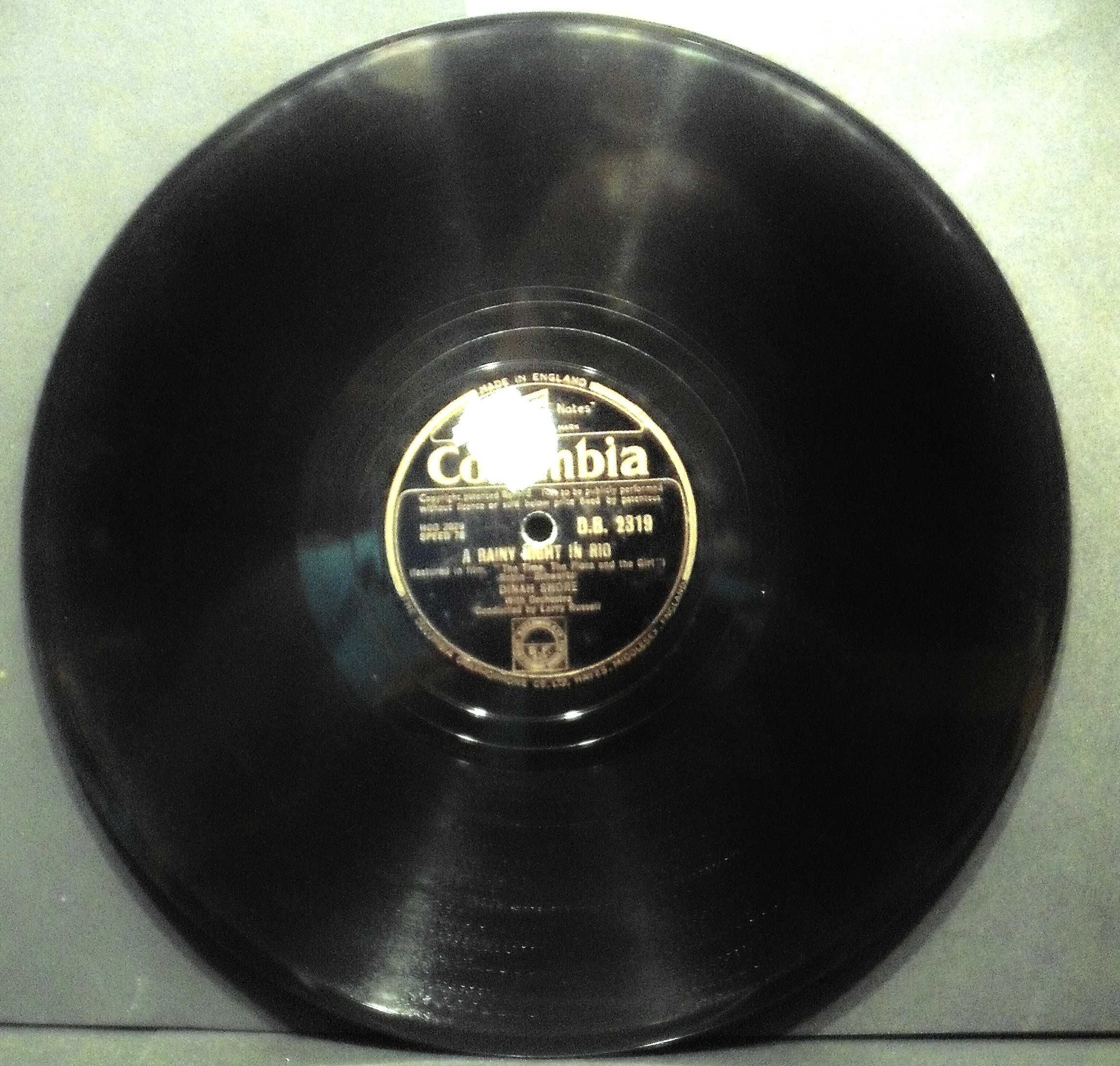 Dinah Shore ‎– A Rainy Night In Rio / Through A Thousand Dreams - 1946