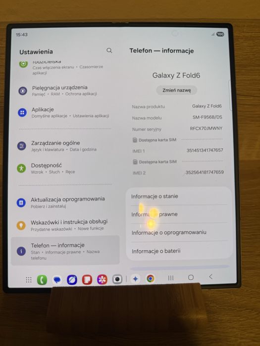 Samsung Galaxy Z Fold 6 256GB