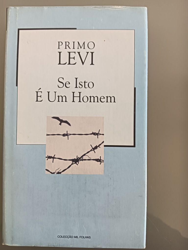 Se isto é um Homem , de Primo Levi -	Novo! Nunca Usado!