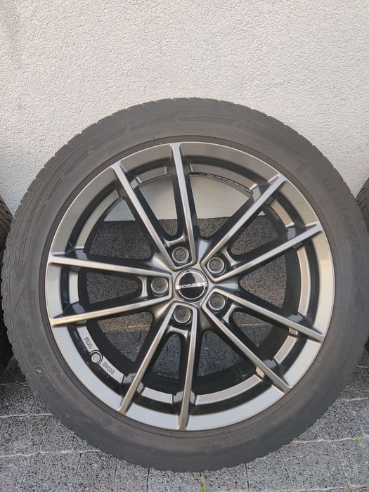 Koła zimowe Borbet 17" 5x108 TPMS Ford Focus MK4 Mondeo Volvo Peugeot