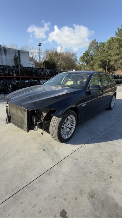 Bmw 520d nacional acidentada