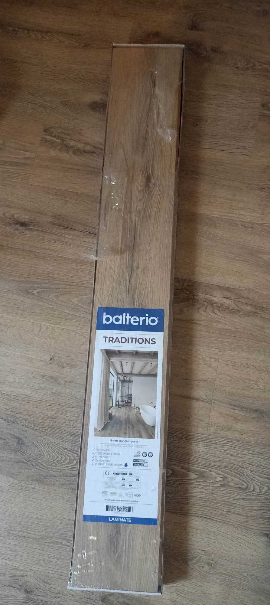 Panele podłogowe laminowane Balterio dąb industrialny pow. 9 m²