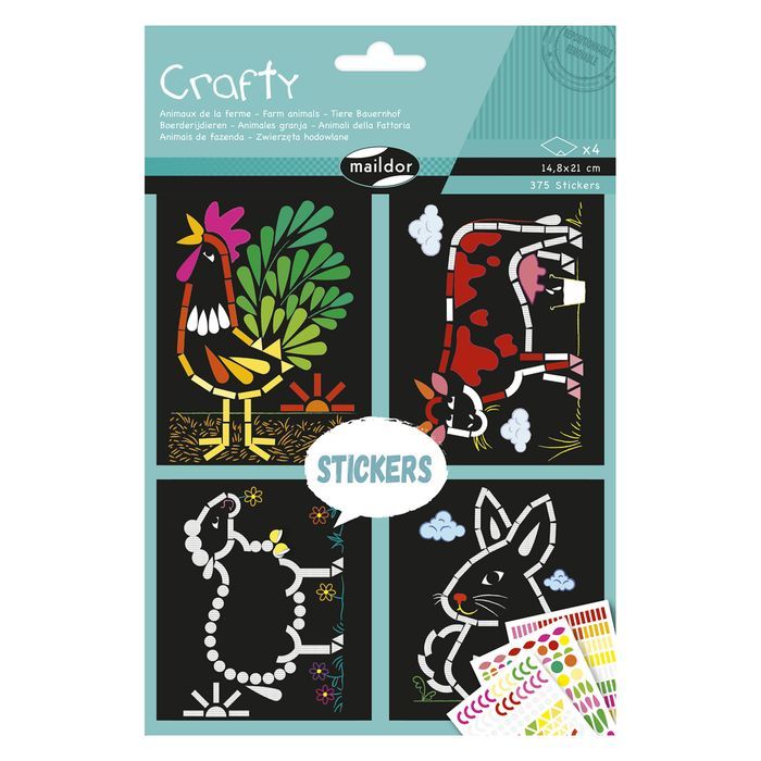 Zestaw Kreatywny Crafty Zwierzęta Gospodarskie Avenue Mandarine