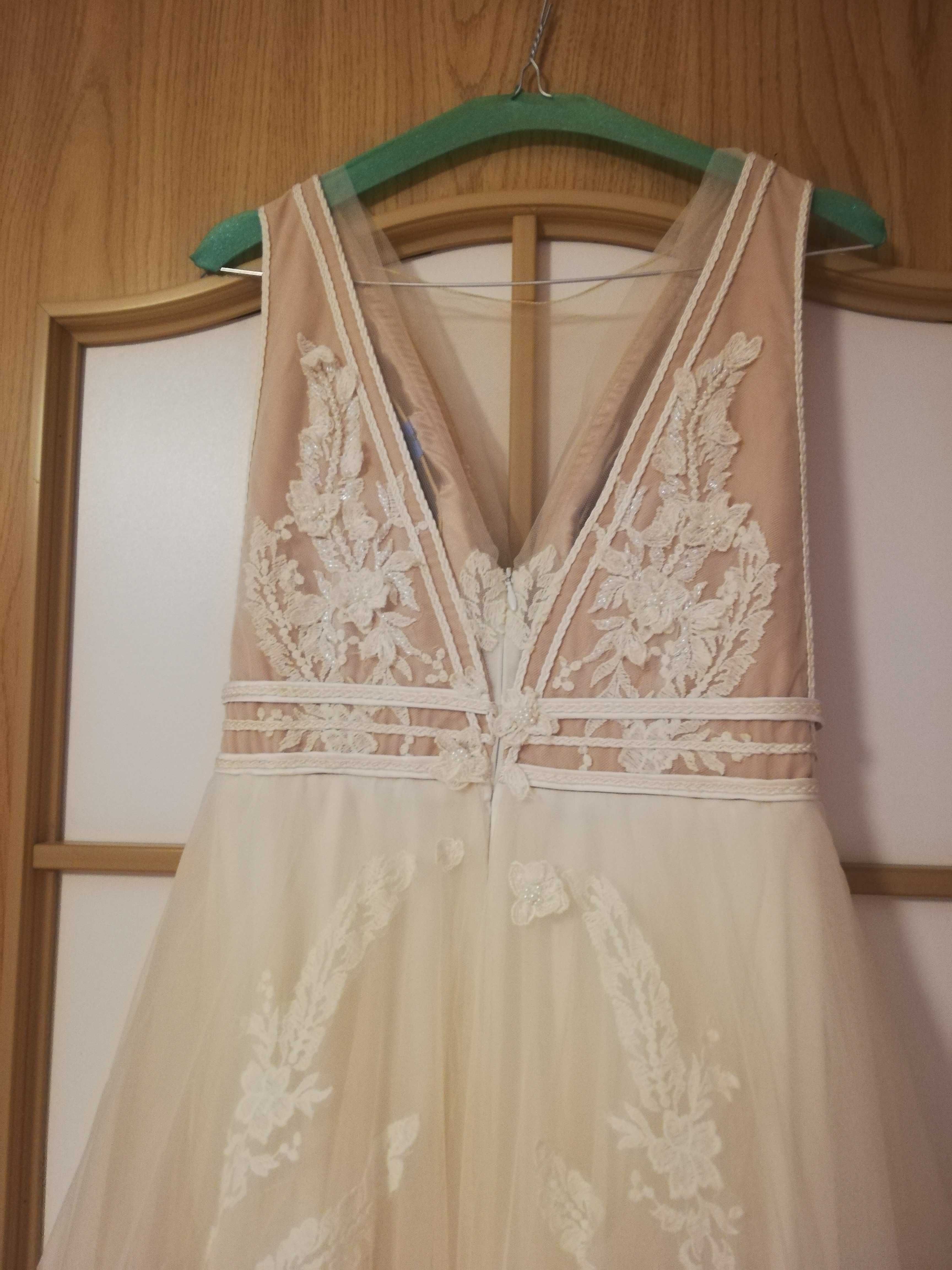 NIŻSZA CENA! Suknia ślubna boho papilio obniżona cena!