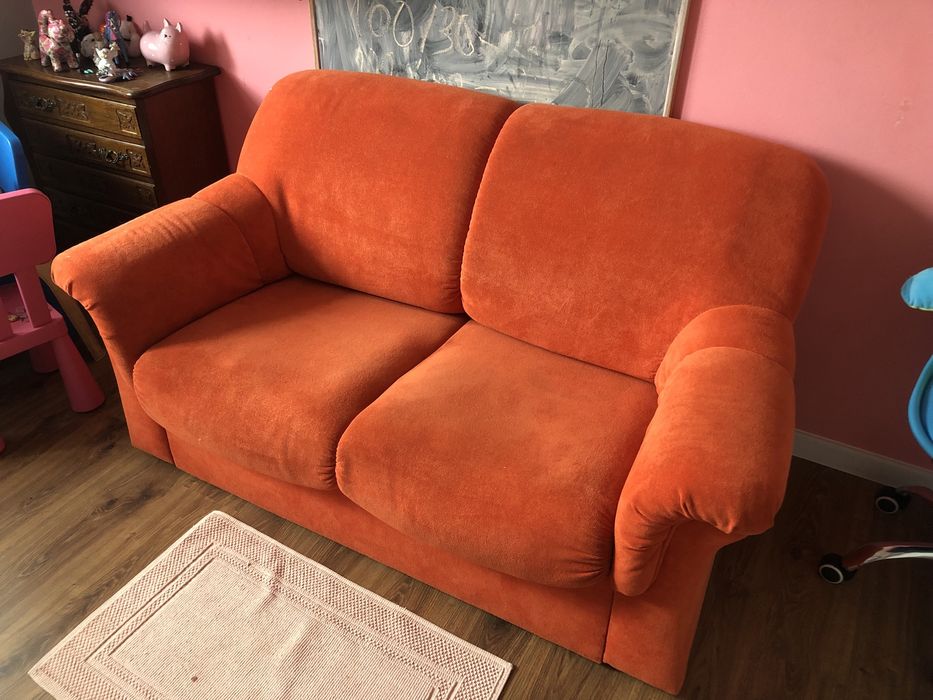 Sofa dwuosobowa rozkladana z funkcją spania