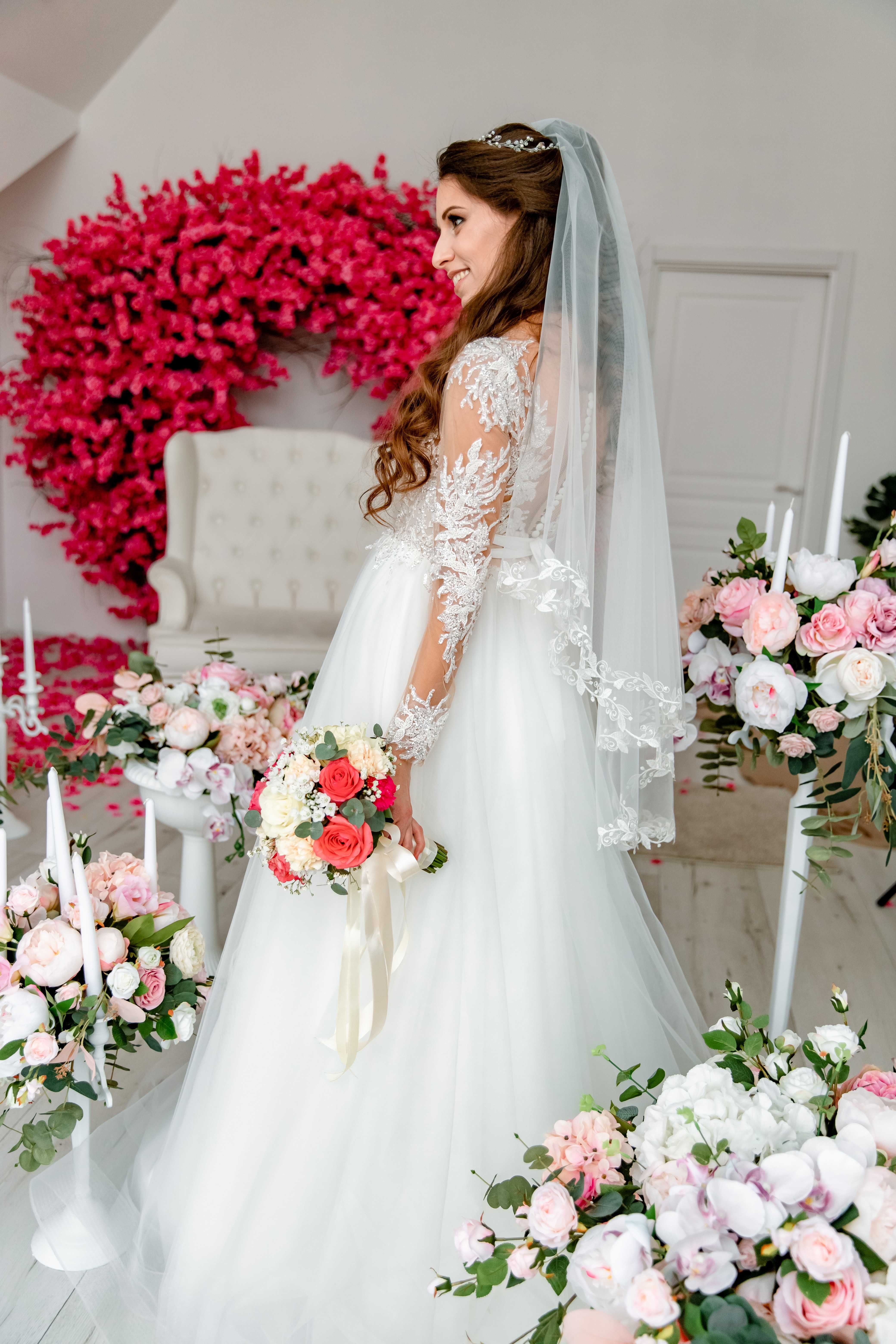 Свадебное платье 38-40р