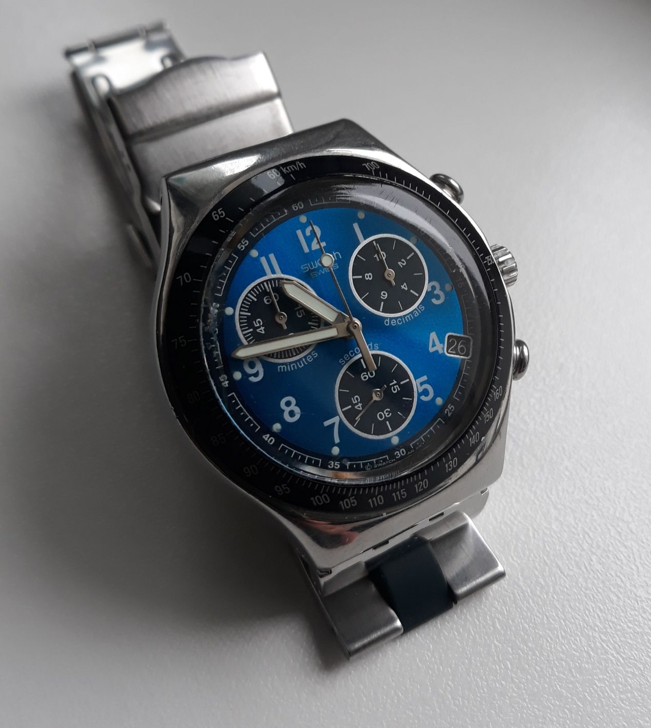 Swatch Irony Chronograph Boxengasse  2001r