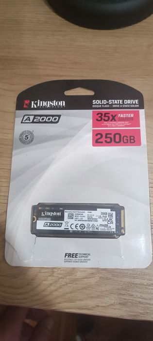 SSD Kingston A2000 – 250GB – NVMe M.2