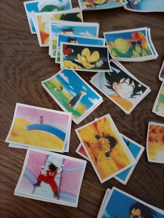 Dragon ball z antigos cromos panini