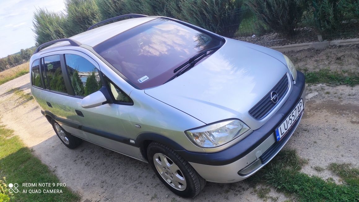 Opel Zafira 1.8 16v / 7 osobowa / OC+pt 08.2026r