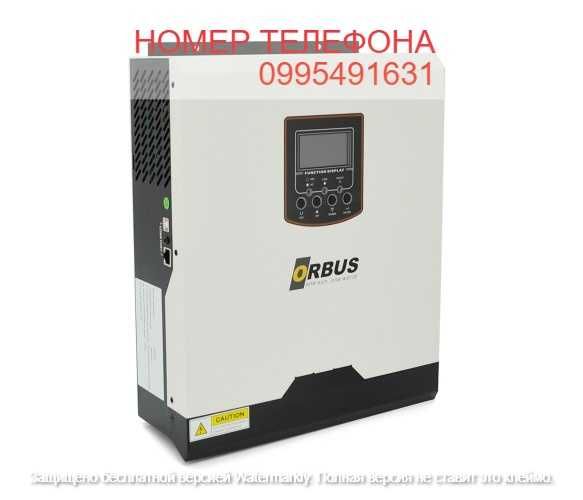 Гибридный инвертор ORBUS VP3000-24, 3000W, 24V, ток заряда 0-70A