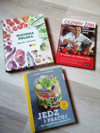 Książki o jedzeniu - jedz i pracuj, moja skuteczna dieta, kuchnia