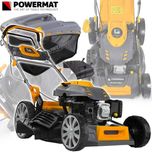 POWERMAT Kosiarka Spalinowa Z Napędem 7km 60l 51cm 8w1 3,2kw/4,3km