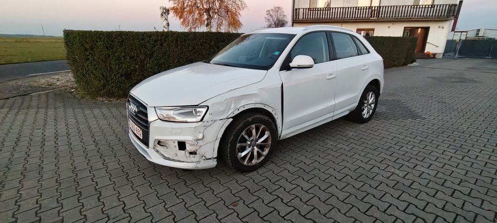 Audi Q3 2.0 TDI Xenon Led Navi Biała Perła Skóra