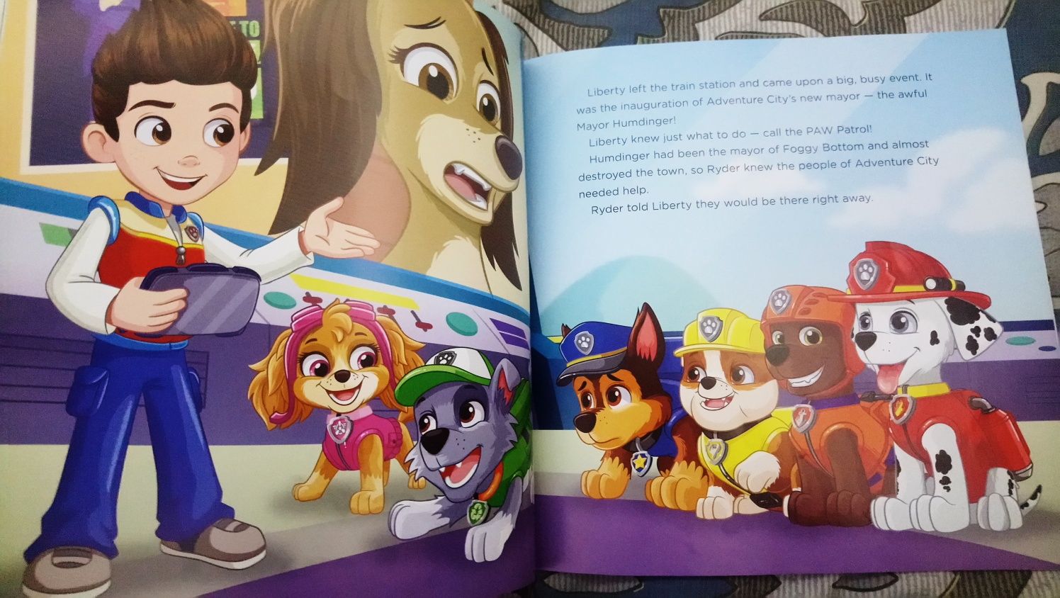 paw patrol the movie big city adventures book