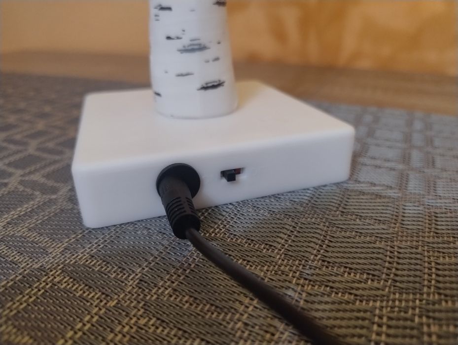 NOWA Lampka nocna LED drzewko Brzoza USB