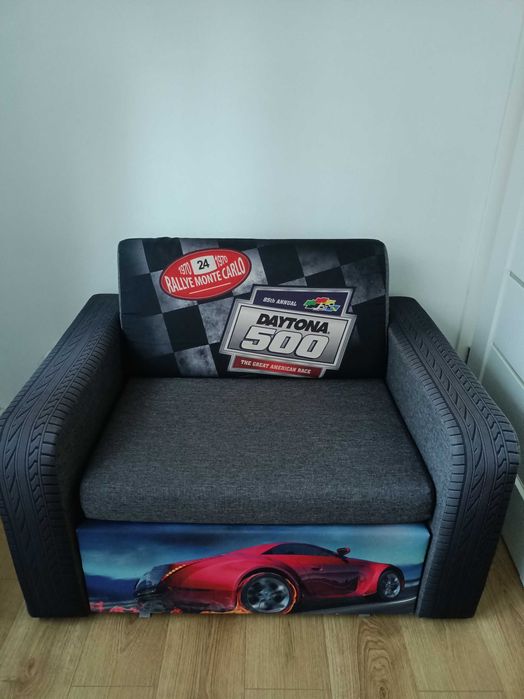 Sofa AUTO  1-osobowa, rozkładana