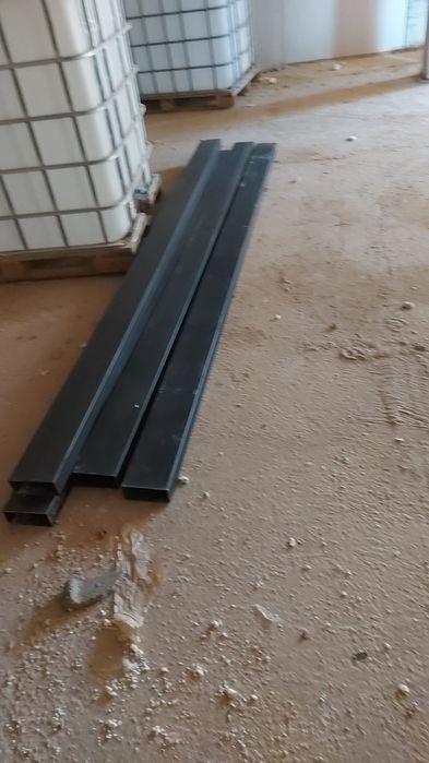 Tubos de ferro quadrado 140x60x3mm espessura