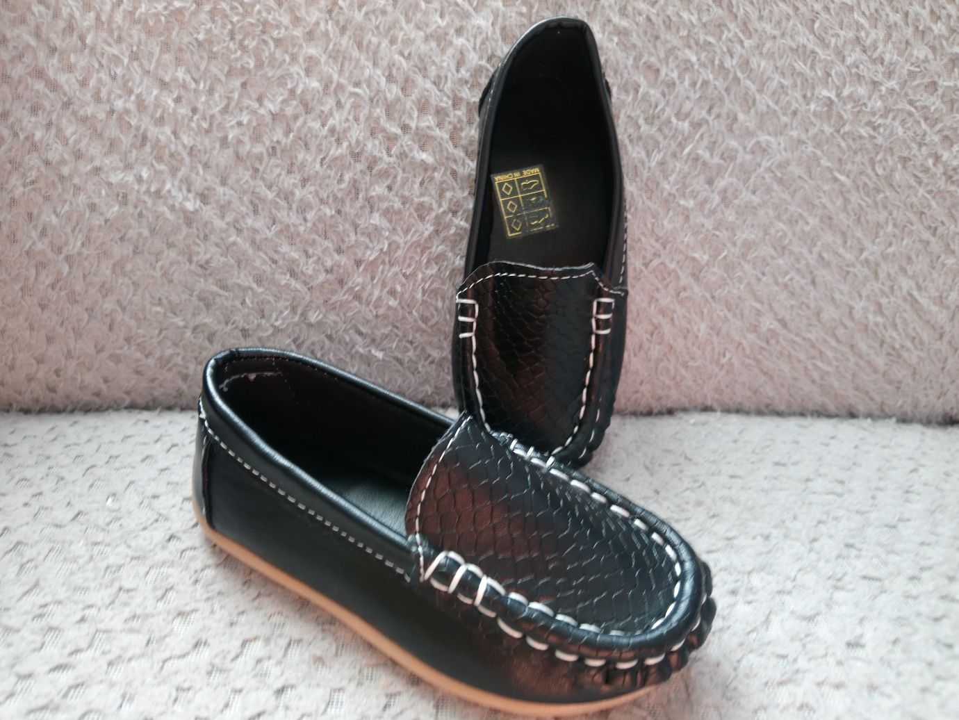 Buciki mokasyny rozmiar 24 ok 14cm wkładka
