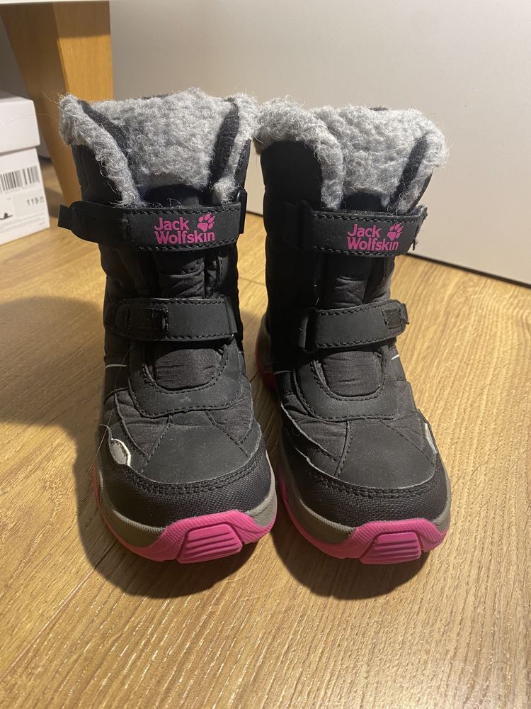 Buty zimowe dla dziewczynki Jack Wolfskin