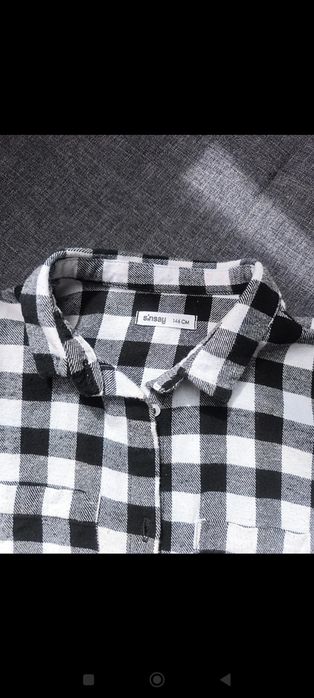 Koszula w kratę dla chłopca