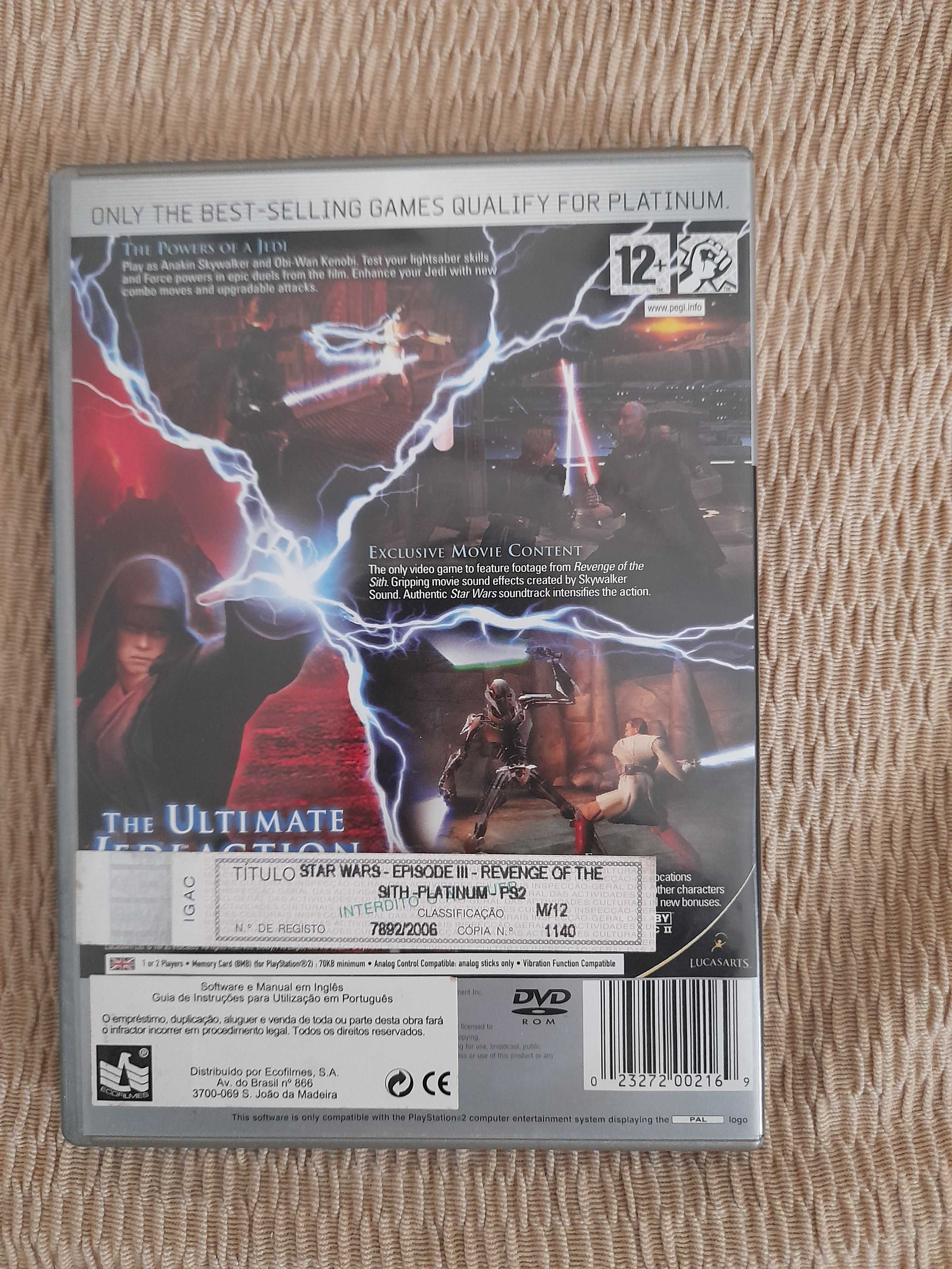 Star Wars: Episode III Revenge of Sith - PS2