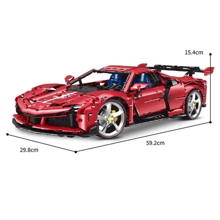 Конструктор Technic Ferrari SF 90‼️лего феррарі 4260 деталей в коробці