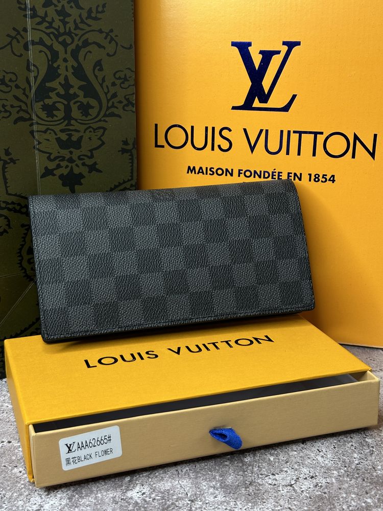 Портмоне кошелек Louis Vuitton ЛЮКС гаманец Луі Вітон з коробкою