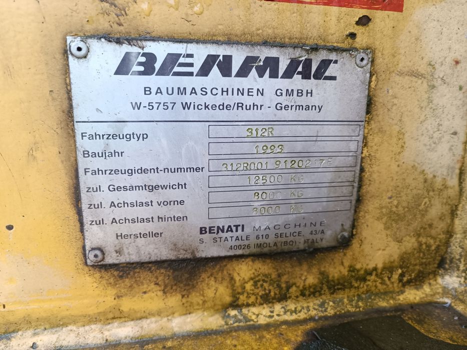 Koparka kołowa Benmac 3.12 TB