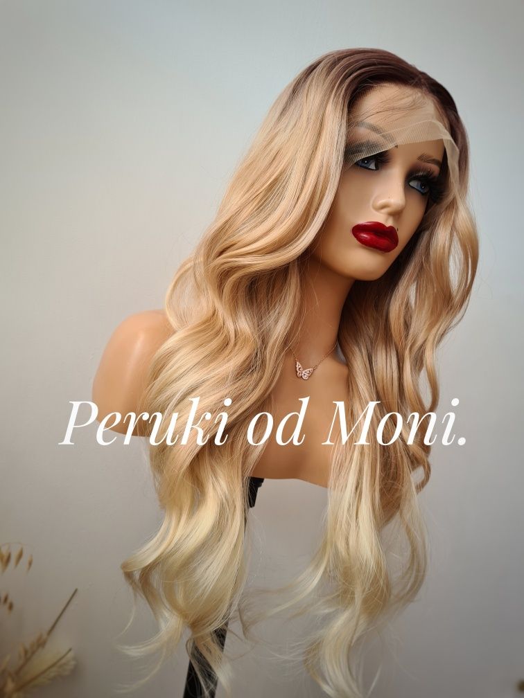 Peruka blond sombre słoneczny z 613