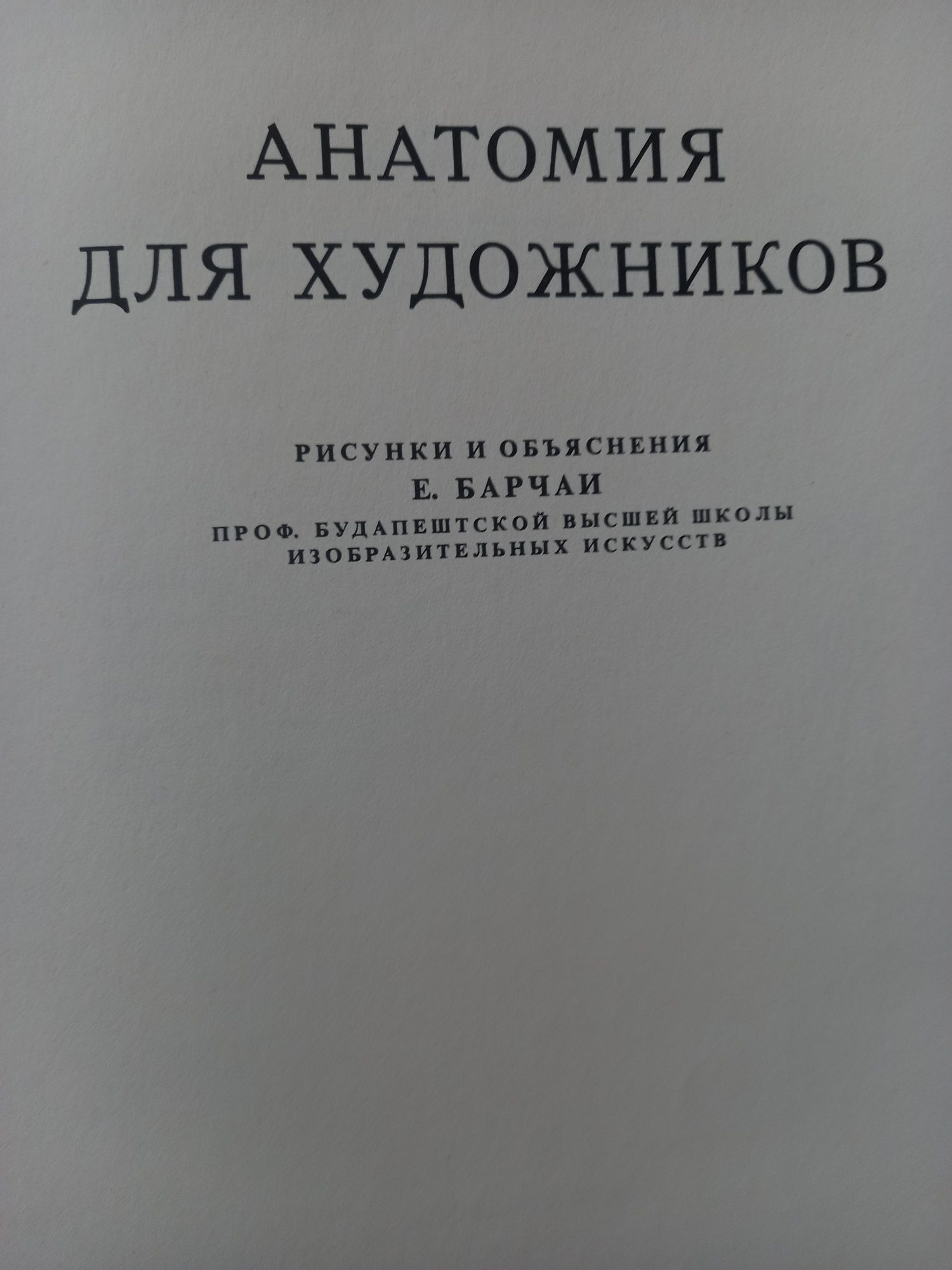 Анатомия для художников